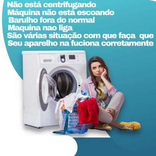 manutenção de lavadoras de roupas