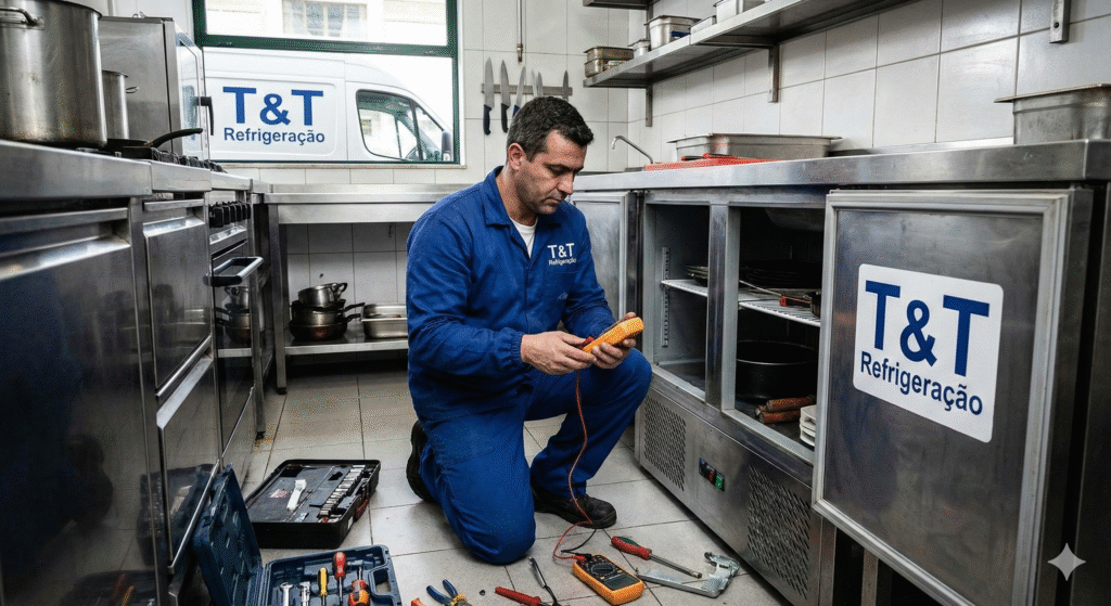 Tiago técnico de conserto de geladeira que atende em Saúde RJ